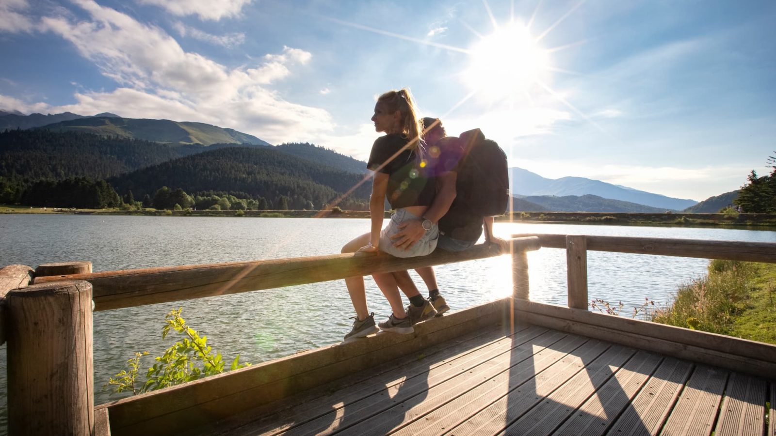 Lac de Payolle en couple